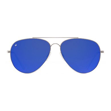 Unisex PRIVE REVAUX The Cali 59mm Polarized Aviator Sunglasses