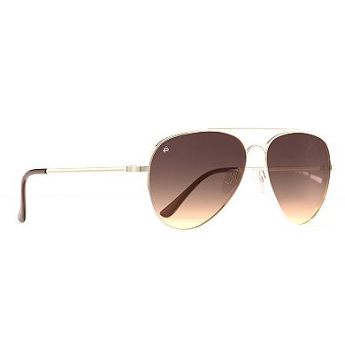 Unisex PRIVE REVAUX The Cali 59mm Polarized Aviator Sunglasses