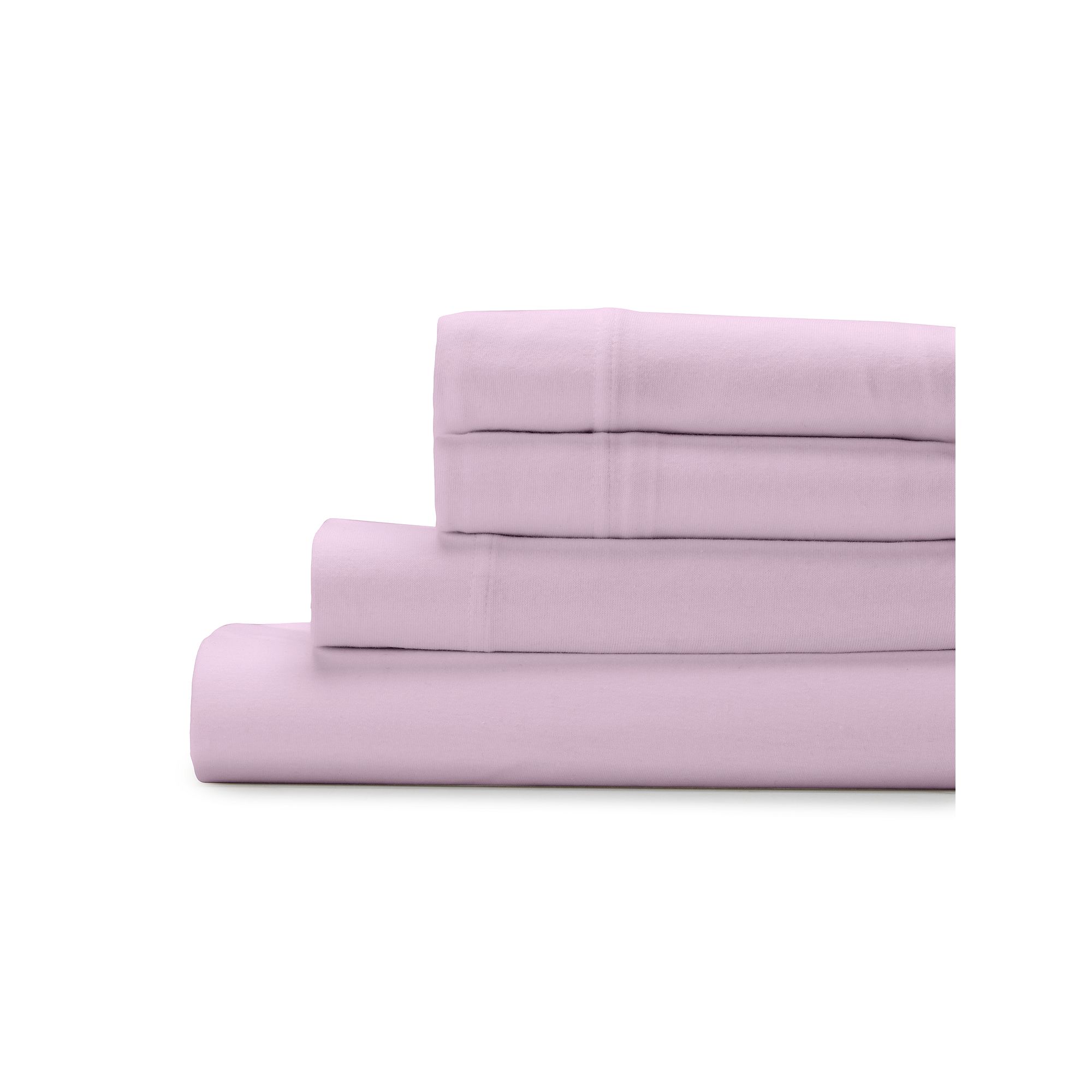 The Big One® Jersey Sheet Set or Pillowcases, Purple