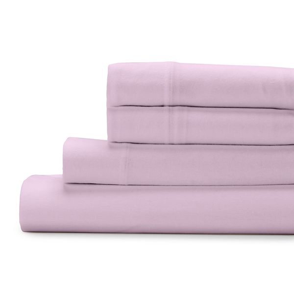 The Big One® Jersey Sheet Set or Pillowcases - Violet (KING SET)