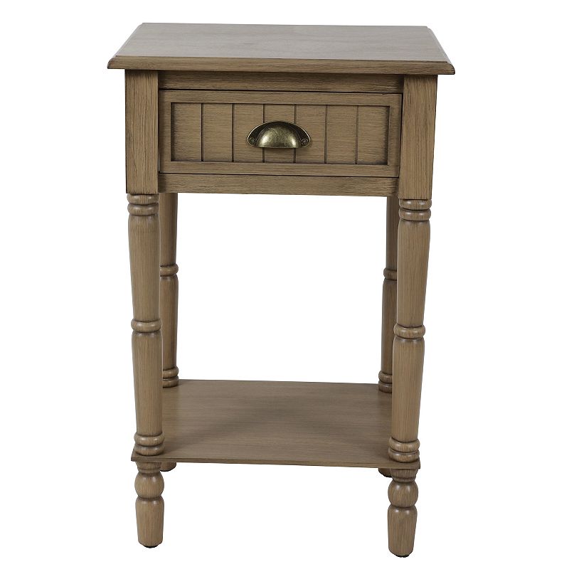 Decor Therapy Bailey End Table, Brown