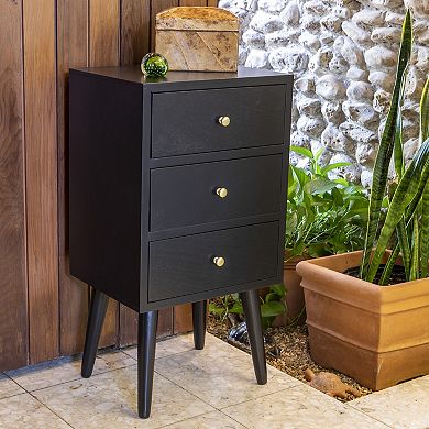 Decor Therapy 3-Drawer End Table