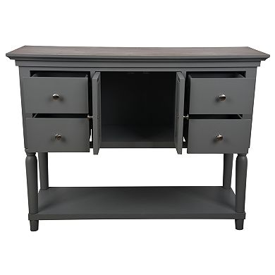 Decor Therapy Taylor 4-Drawer Console Table