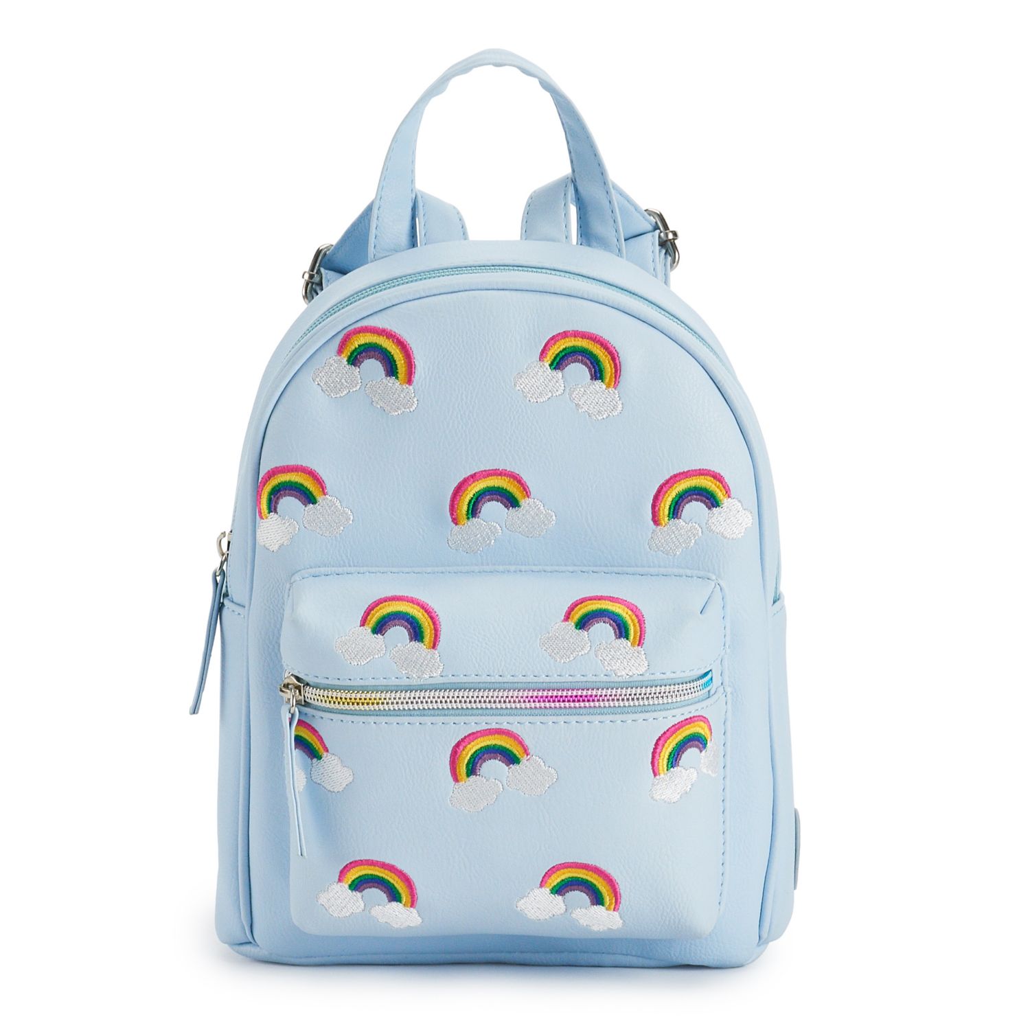 mini backpack rainbow