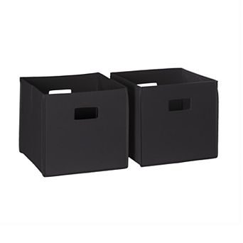 RiverRidge Home 2 pc Folding Storage Bin Set