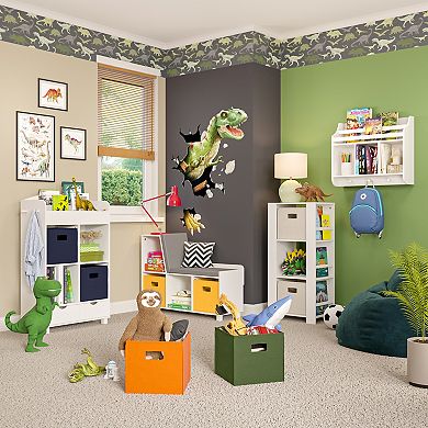 RiverRidge Home Book Nook Kids' Storage Bench with Cubbies