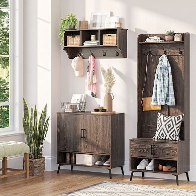 RiverRidge Home Woodbury Shoe Cabinet