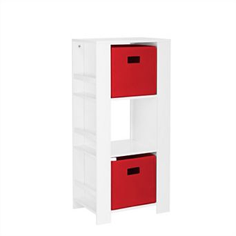 RiverRidge Home Book Nook Collection Kid's Cubby Storage Tower