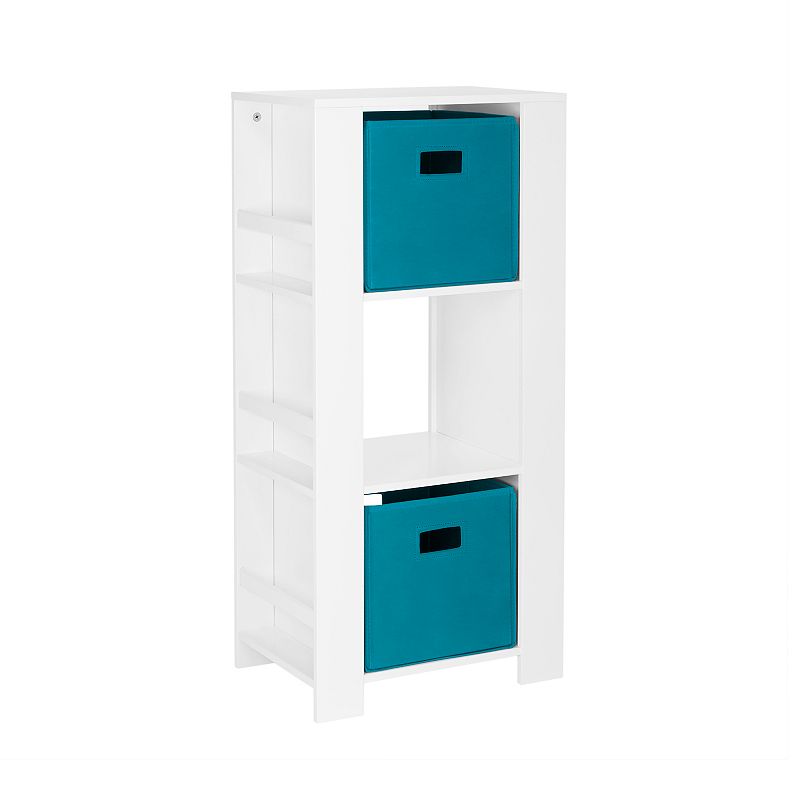 RiverRidge Home Book Nook Collection Kids Cubby Storage Tower, Multicolor