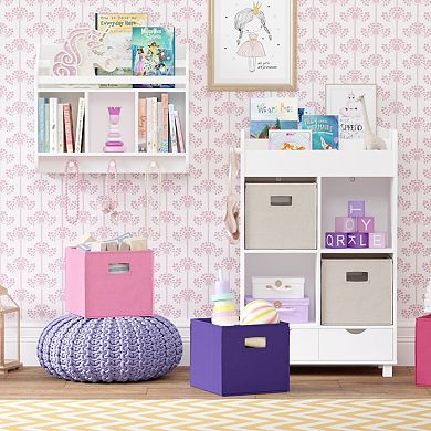 RiverRidge Home Book Nook Collection Kid's Cubby Storage Cabinet