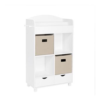 RiverRidge Home Book Nook Collection Kid's Cubby Storage Cabinet