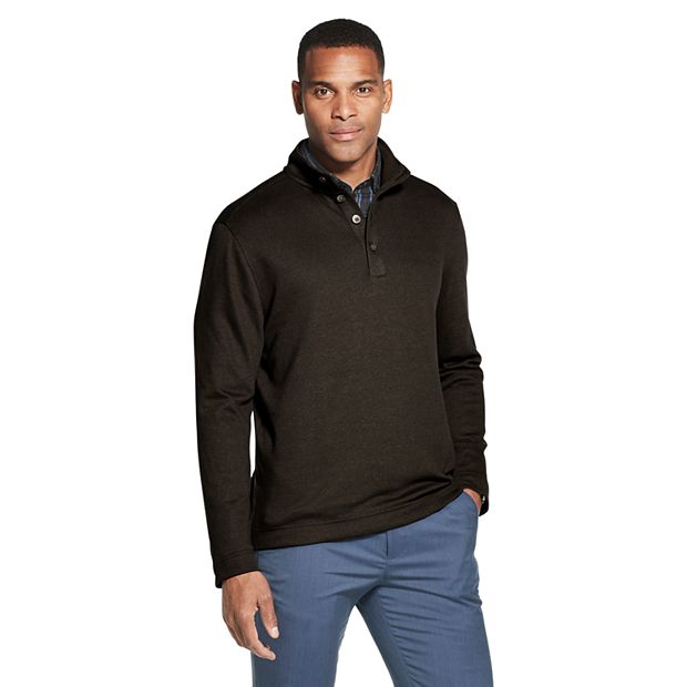 Men's Van Heusen Never Tuck Classic-Fit Buttoned Pullover