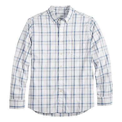 Men's Sonoma Goods For Life® Perfect Length Flexwear Poplin Button-Down Shirt