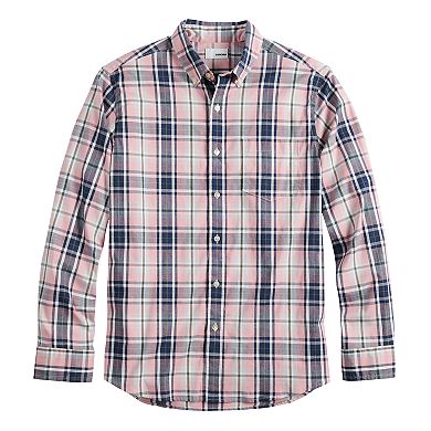 Men's Sonoma Goods For Life® Perfect Length Flexwear Poplin Button-Down Shirt