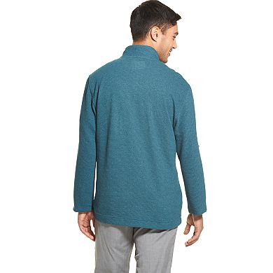 Men's Van Heusen Flex Never Tuck Classic-Fit Quarter-Zip Pullover