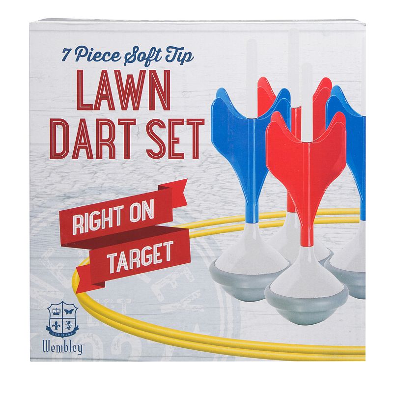 73593292 Wembley 7-piece Soft Tip Lawn Dart Set, Red sku 73593292