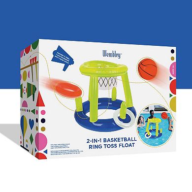 Wembley Basketball Ring Toss Pool Float Game