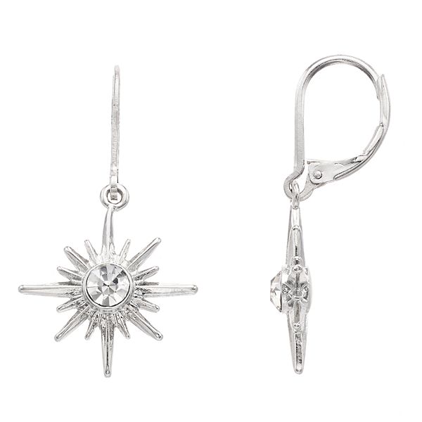 Vera Wang Simply Vera Sterling 0.66 CTW Diamond Earrings