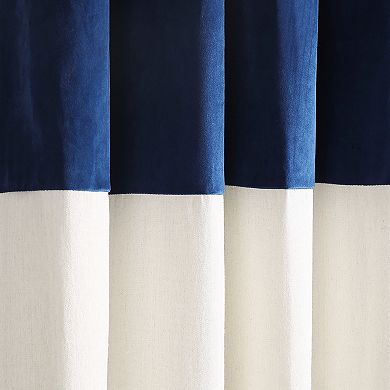 Lush Decor 2-pack Milo Linen Window Curtain Set