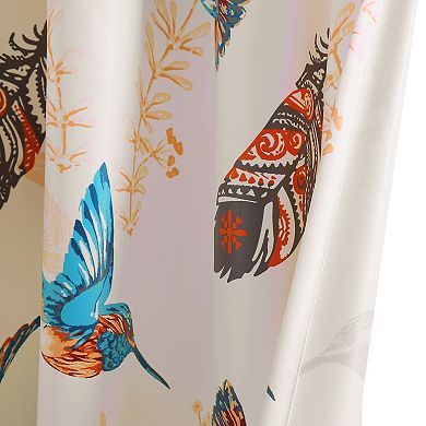 Lush Decor 2-pack Bird Breeze Room Darkening Window Curtain Set