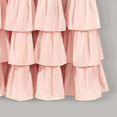 Lush Decor 2-pack Flutter Butterfly Window Curtain Set