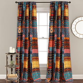 Lush Decor 2-pack Misha Room Darkening Window Curtain Set