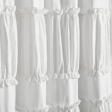 Lush Decor Nova Ruffle Window Curtains Set