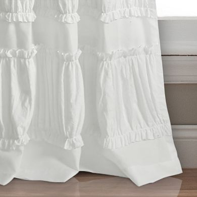 Lush Decor Nova Ruffle Window Curtains Set