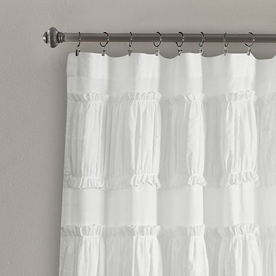 Lush Decor Nova Ruffle Window Curtains Set