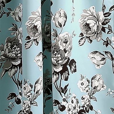 Lush Decor 2-pack Tania Floral Room Darkening Window Curtains