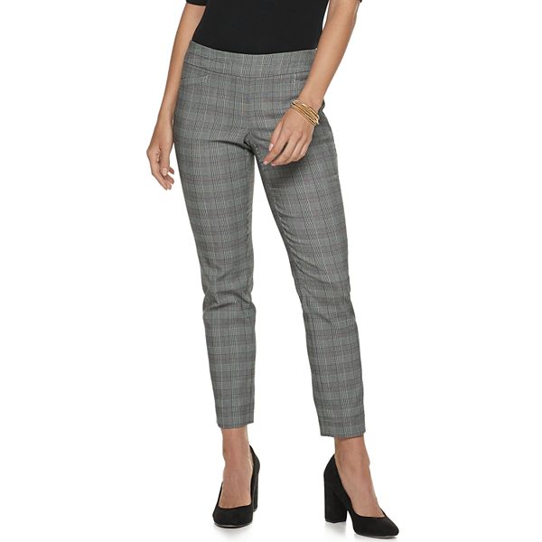 Petite Apt. 9® Straight-Leg Pull On Pants