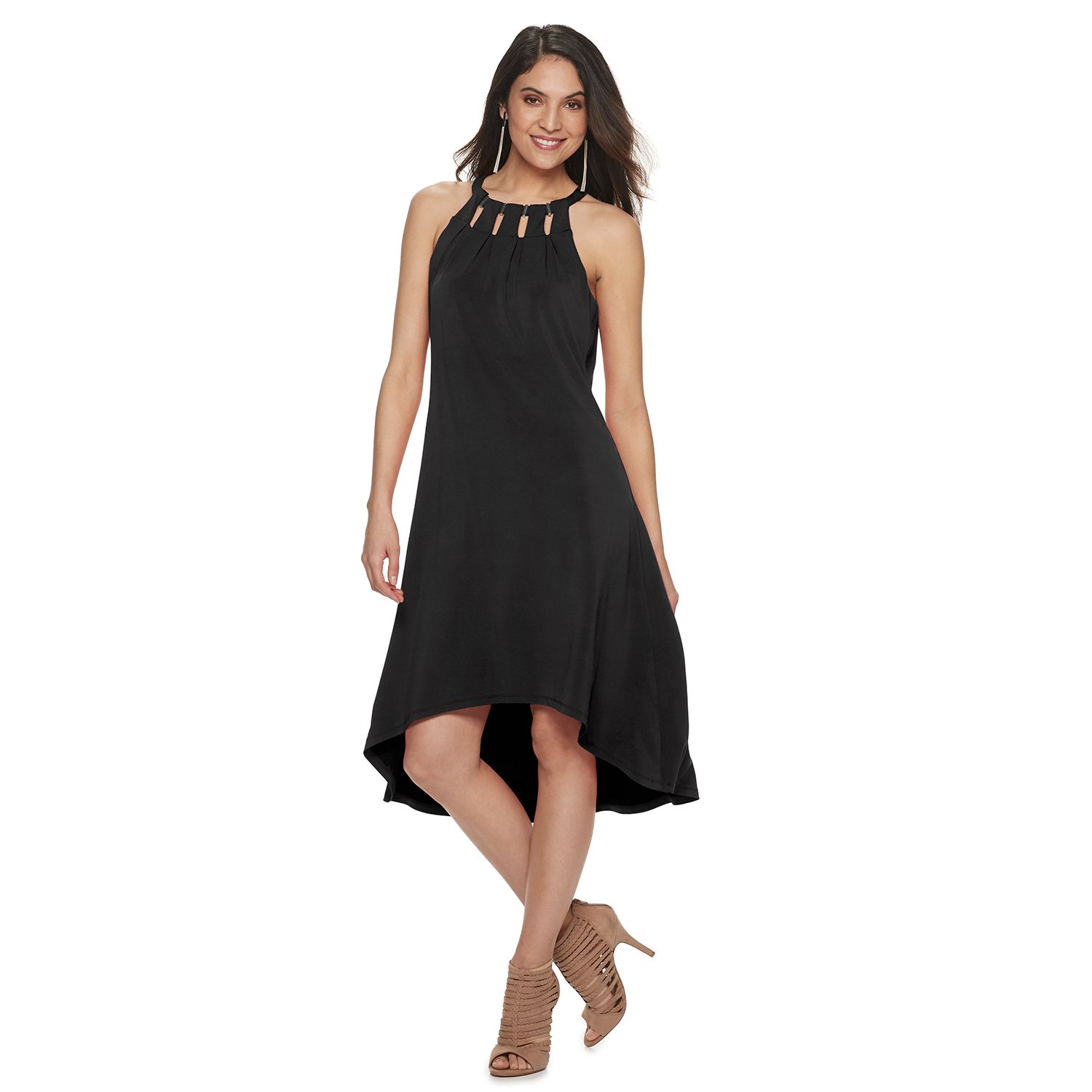 Kohls long black dress hotsell