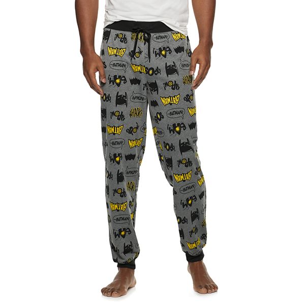Men's Batman Retro Banded Bottom Pajama Pants