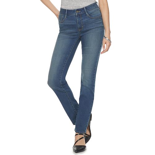 Women's Apt. 9® High-Rise Straight Jeans