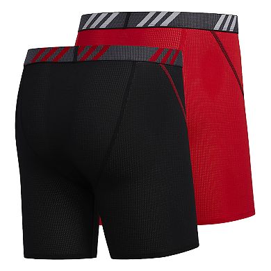 Men's adidas 2-pack climacool Fitted Micro Mesh Performance Boxer Briefs
