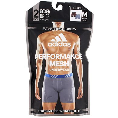 Men's adidas Performance Mesh Graphic 2-Pack Boxer Briefs
