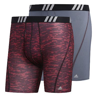 Men's adidas Performance Mesh Graphic 2-Pack Boxer Briefs