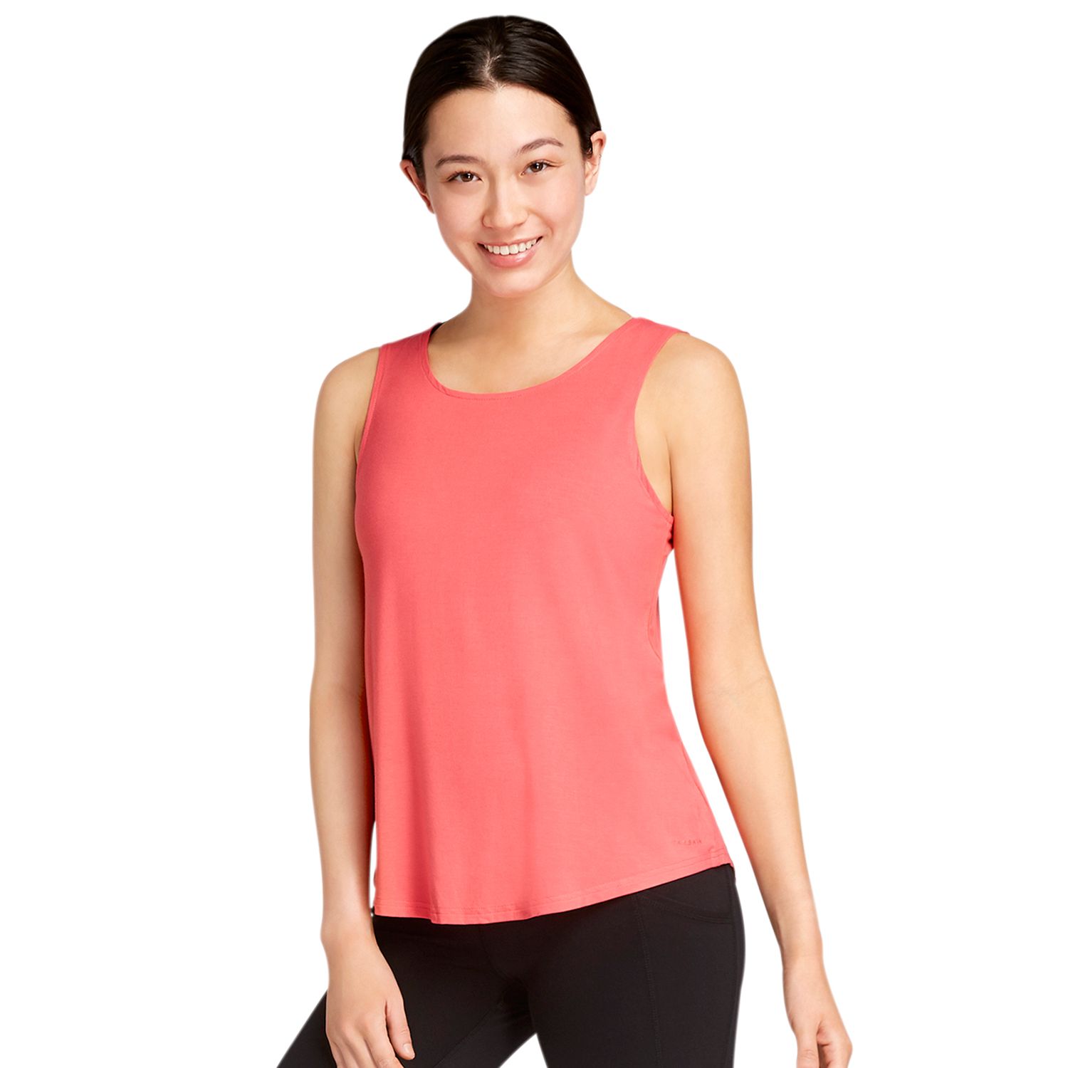 danskin now semi fitted tank top