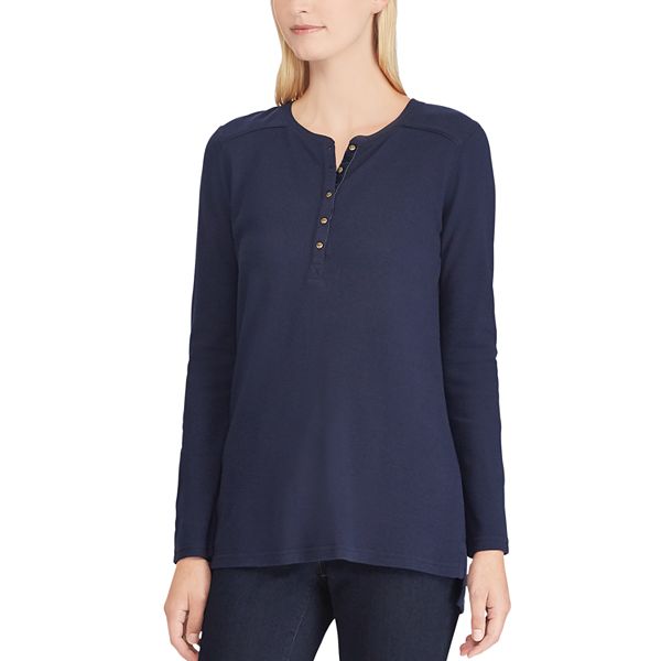 Women's Chaps Henley Top
