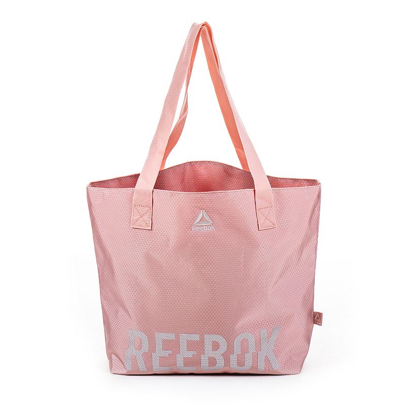 Reebok Studio Series Aurora Drawstring Tote Bag, Pink