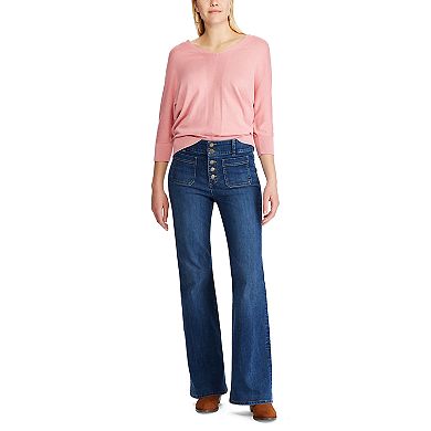 Women's Chaps Button-Fly Bootcut Jeans