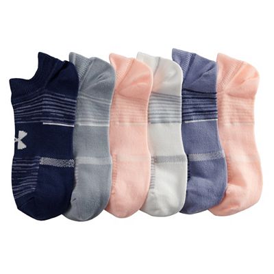 Lot de 6 paires de chaussettes Enfant Under armour UA YTH ESSENTIAL NO