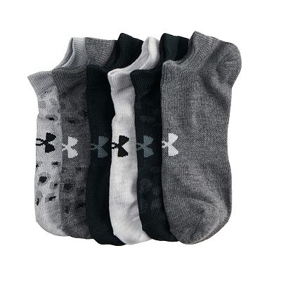Women s Under Armour 6 Pack Essential No Show Socks