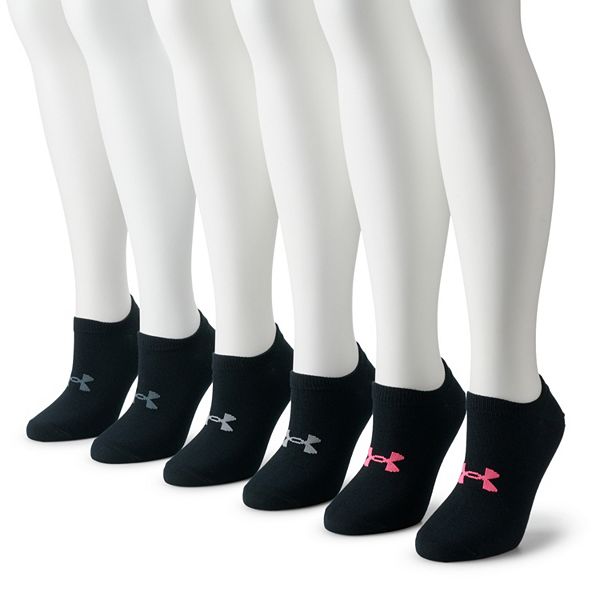 Women's Under Armour 6Pack Essential NoShow Socks