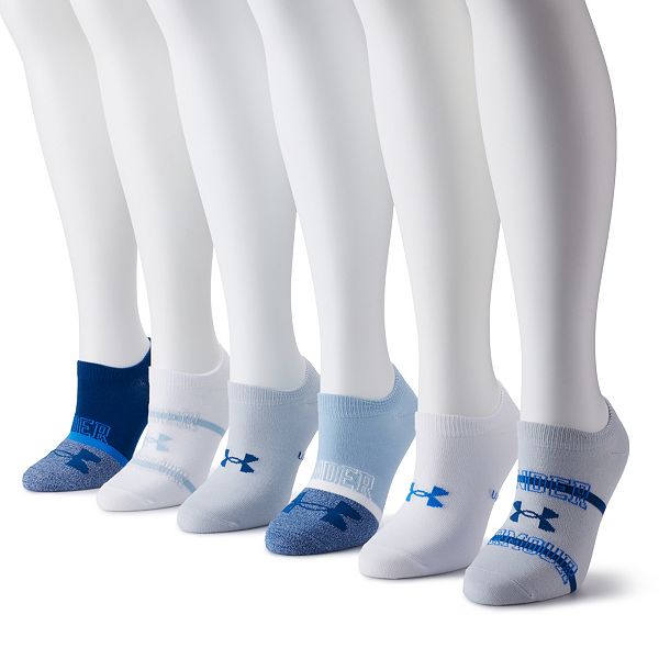 Women's Under Armour 6Pack Essential NoShow Socks