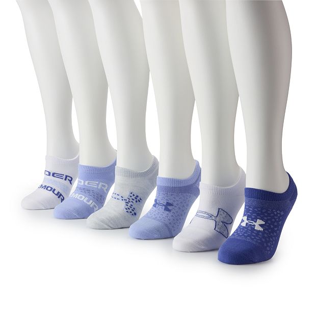 Women's Under Armour 6-Pack Essential No-Show Socks