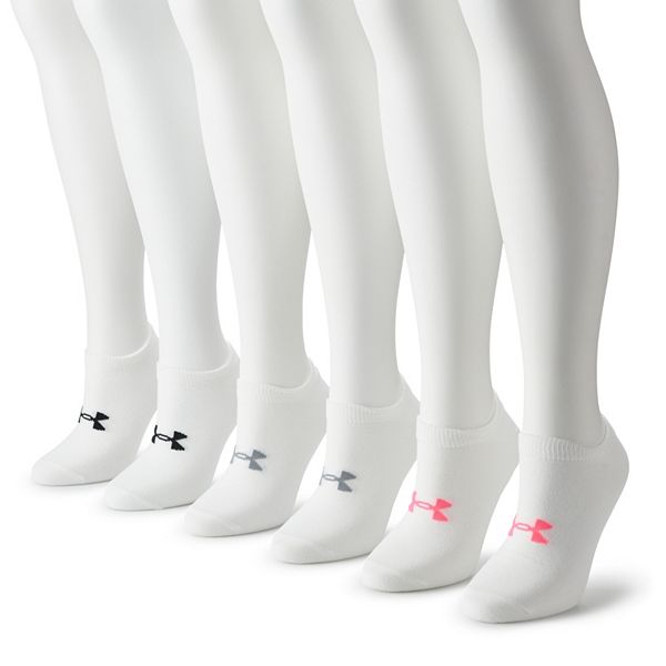 Women's Under Armour 6Pack Essential NoShow Socks