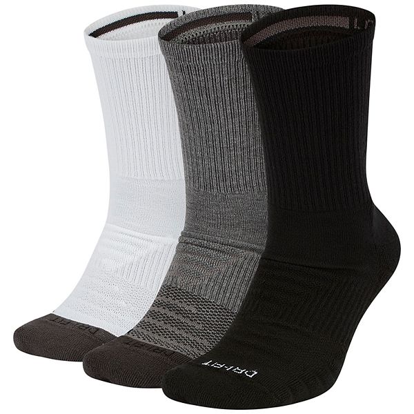 nike training 3 pack crew socks