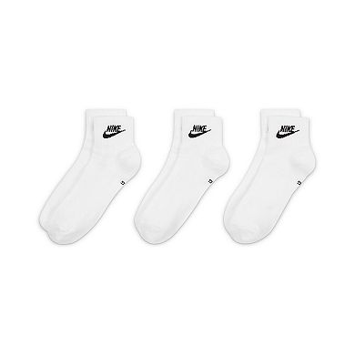 Men's Nike 3-Pack Everyday Essential Ankle Socks