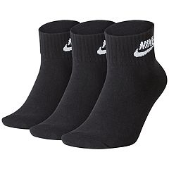 Nike black 2024 short socks